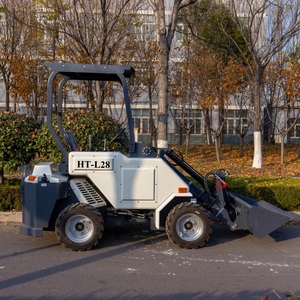 ミニ伸縮フロントエンド電気ローダー1トン<span class=keywords><strong>2</strong></span>トン4輪駆動新品ローダー - Product Image 6