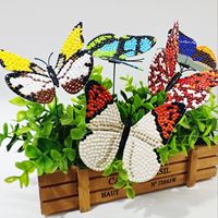 Diamant Peinture DIY papillon Décoration Peinture En Trois Dimensions 3d Pliant Diamant Peinture Transfrontalière Offre Spéciale