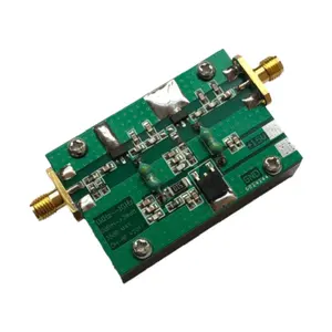 Novo 1MHz-1000MHZ 35DB 3W HF VHF UHF FM Transmissor Finish Board RF Amplificador De Potência Para O Radioradioradioamadorismo Linear Integrado