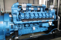 Weichai Baudouin Générateur diesel électrique 1000kW 1MW ouvert 12M33D1210E200 avec tension nominale et centre de données 50/60Hz