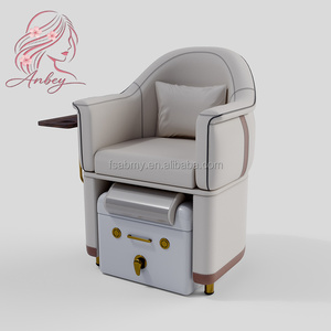 Sillón <span class=keywords><strong>de</strong></span> <span class=keywords><strong>Pedicura</strong></span> <span class=keywords><strong>de</strong></span> Lujo en Cuero PU sin Plomería, con Bañera <span class=keywords><strong>de</strong></span> <span class=keywords><strong>Hidromasaje</strong></span> para Pies y Bomba <span class=keywords><strong>de</strong></span> Drenaje para Salón <span class=keywords><strong>de</strong></span> Uñas - Product Image 2