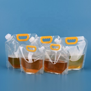 กระเป๋าหัดดื่มน้ำสำหรับเบียร์มีหูหิ้วทำจากพลาสติกแพ็กแบบกำหนดเอง - Product Image 6