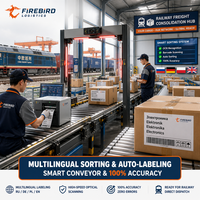 Expédition Ferroviaire Firebird vers la Roumanie FBA DDP Chine Europe – Train de Fret Stable avec Horaires de Départ