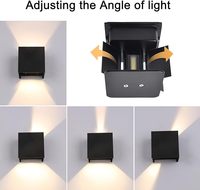 Applique murale LED d'extérieur 24V 12W RGBW IP65, éclairage mural moderne LED intelligent, arbre Loxone, KNX DALI Tuya, Wifi, contrôle DMX