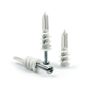 Nylon Self-Drilling Drywall/Hollow-Wall <strong>Anchor</strong> <strong>Kit</strong> with Screws Easy Installation Product 13*40mm - Product Image 1