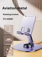 2025 nouveau modèle tout métal support Portable Rotation à 720 degrés pliable bureau paresseux support de tablette iPad Support support téléphone