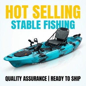 Kayak <span class=keywords><strong>de</strong></span> <span class=keywords><strong>pêche</strong></span> pliable et modulaire 2026 en PEHD 2,75 m, léger et durable, pour une personne, <span class=keywords><strong>avec</strong></span> support <span class=keywords><strong>de</strong></span> pédale détachable et moteur électrique - Product Image 1