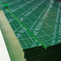 Panneau de coffrage en PVC phénolique de 18 mm, étanche, en pin vert, filmé, contreplaqué E1 de première qualité, écologique, pour extérieur