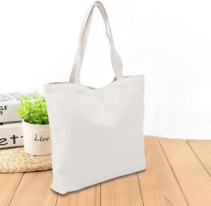 Reciclar bolso de mano de lona de algodón para mujer hign GSM algodón lienzo vintage bolsa de compras de comestibles bolsos de lona para mujer - Product Image 6