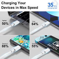 Câble USB Type-C en gros 1M/2M 3A/5A pour charge rapide et transfert de données pour iPhone 15/16 et ordinateur, MOQ 50 pièces
