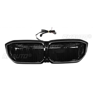 Car <b>LED</b> Bumper Grill Decorative Strips Racing Grille Body Kit Front Bumper Grill For BMW i3 2022-2025 Exterior Part - Product Image 6