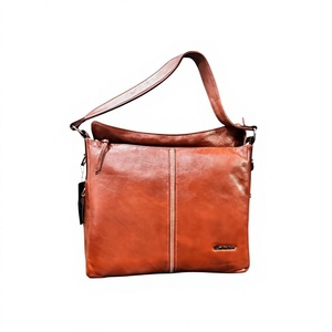 Bolsos de Mano Personalizados de Cuero Auténtico BS INTERNATIONAL, Bolsos de Mano de Cuero de Primera Calidad, Ligeros y Ajustables, con Cremallera Grande - Product Image 2