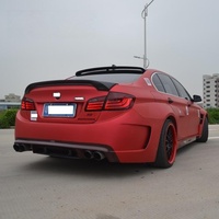 Kit de Carrocería para BMW F10 F18 Serie 5 520d, Parachoques Delantero Mejorado, Guardabarros, Accesorios 2010-2017, Kit de Carrocería Ancha HM