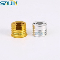 SAIJIN E27 Pièces de contact électrique en laiton pour lampe, pièces estampées, borne à vis