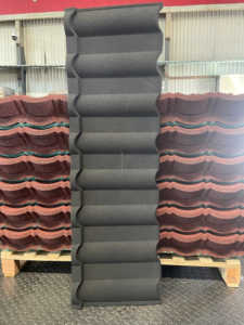 Bellissima Tegola Moderna in Acciaio Resistente al Calore con Rivestimento in Pietra, Stile Ardesia Romana, Colorata, per Hotel e Officine - Product Image 4