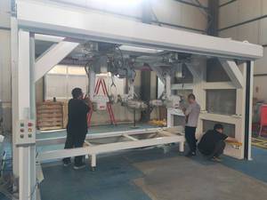 Açık geri döner masa ve çalışma platformu ile BBET havai portal su jeti kesme hücresi - Product Image 6