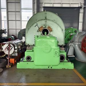 Leecheng 2mw תעשייתי קיטור טורבינת גנרטור ידידותית לסביבה גבוהה יעילות גבוהה תחנת כוח משאבת plc מנוע ביומסה - Product Image 2