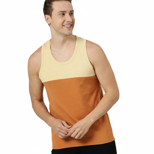 Débardeur Performance sans manches pour hommes Chemise de gym légère évacuant l'humidité pour l'entraînement ou le sport Débardeur musculaire noir pour hommes - Product Image 1