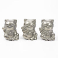 Figurines sculptées en pyrite naturelle en gros : Mini Maneki-neko, Chat, Éléphant, Tortue, Chat endormi – Statues DIY pour la guérison et la décoration intérieure