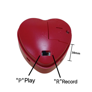 Caja de <span class=keywords><strong>Música</strong></span> de Peluche con Forma de Corazón, Moderna, Ecológica, con Manivela, Impresión Personalizada, Opción de Llavero, Regalo, Fabricación OEM - Product Image 6