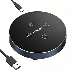 Microphone omnidirectionnel universel portable et fin avec câble USB pour réunions en ligne, micro pour <span class=keywords><strong>ordinateur</strong></span> portable - Product Image 1