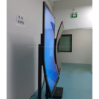 Mircale 43 pouces incurvé USB DVI Interface écran tactile moniteur usine en gros personnalisable compétence jeu Machine nouveau à vendre