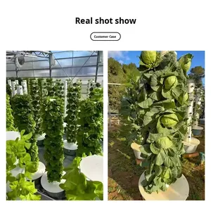 Grenzüberschreitender Hydroponischer Pflanzturm Gemüseanbau-Maschine Schulwissenschaftliche Bildung Pflanzensäule Erdelose Ausrüstung - Product Image 3