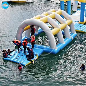 Drijvend Water Aqua Park <span class=keywords><strong>Games</strong></span> Grote Zee Volwassen Opblaasbare Speelgoed Accessoires Water Glijbaan Opblaasbare Springhuis En Waterglijbaan - Product Image 3