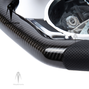 Volante Sportivo in Fibra di Carbonio Megalomania per <span class=keywords><strong>Audi</strong></span> <span class=keywords><strong>TT</strong></span> R8 TTRS S3 8P MK2 TTS A7 - Product Image 3