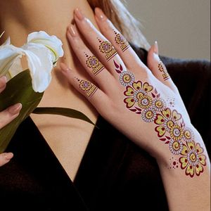 Tatuaggio temporaneo a mano impermeabile personalizzato in fabbrica - Product Image 4