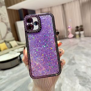 Pour <span class=keywords><strong>Google</strong></span> <span class=keywords><strong>Pixel</strong></span> <span class=keywords><strong>4a</strong></span> Soft Bling Shinny Cell Mobile Couverture Arrière Paillettes Avec Caméra Protection Conception Diamant Bord - Product Image 4
