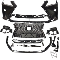 Kit carrosserie de mise à niveau pour Lexus RX300 RX200T RX350 RX450H Ensemble de pare-chocs Grille Kit carrosserie 2017 Pare-chocs avant RX