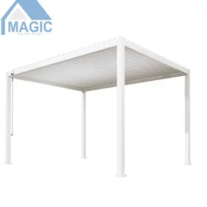 Toldo impermeável pérgola pérgola suportes de aço inoxidável quadro do jardim arco flor arco para o casamento fase decoração