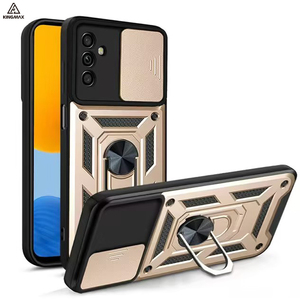 Funda para Teléfono Móvil <span class=keywords><strong>Samsung</strong></span> A52 A72 A20 con Ventana Deslizante Anticaídas, Protección Total, A12 A31 A73, Funda Protectora Magnética con Soporte A23 - Product Image 4