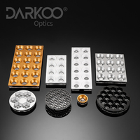 Multi-Lentilles 3535 Citizen Degree Led Lighting 24 Injection Led Spotlight Lens Diffuser Zhaga 5050 Pmma For Linear Plastic Lens