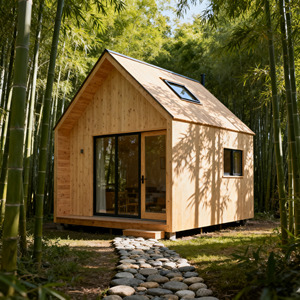 15sqm <span class=keywords><strong>Casa</strong></span> de madera Habitación de jardín Villa de madera rústica <span class=keywords><strong>Casa</strong></span> de cabaña de troncos - Product Image 2