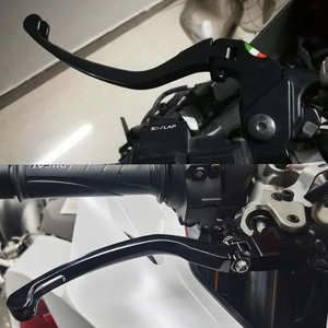 Levier de frein et d'embrayage réglable et pliable en aluminium CNC pour moto de course, gauche et droite, pour CBR1000RR/FIREBLADE/<span class=keywords><strong>SP</strong></span> 2008-2021 - Product Image 2