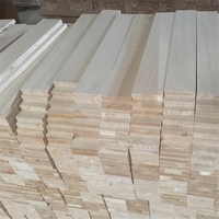 Prix d'usine en gros, meubles chinois compétitifs, fabrication de plafonds en bois de Paulownia avec lattes de bois