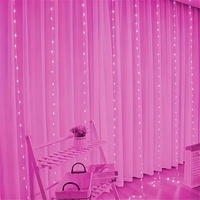 Guirlandes lumineuses LED pour rideaux, sécurité garantie, éclairage scintillant à intensité variable, pour festivals, mariages, maison, chambre, ambiance romantique, décoration