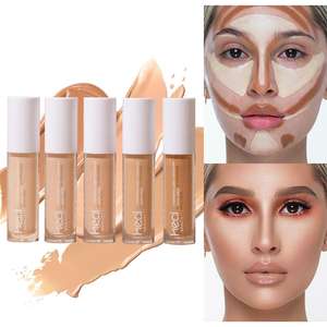 저 MOQ 방수 컨실러 풀 커버리지 리퀴드 컨실러 다양한 색상 모든 피부톤용 매트 리퀴드 컨실러 - Product Image 1