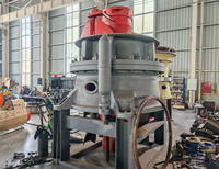 Penghancur Kerucut Multi-silinder HP300 Tipe Stabil Beroutput Tinggi, Alat Ideal untuk Jalur Produksi Penghancuran Bijih Tanah Jarang