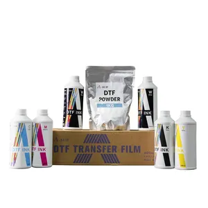 A SUB factory supply inkjet CMYK DTF ink 1L/bottle for inkjet DTF printers