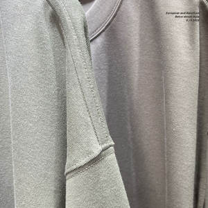 SanDian Fast Custom 260gsm Heavyweight 100% Cotton Oversized Fashion Drop Shoulder Men <strong>T</strong> <strong>Shirt</strong> - Product Image 2