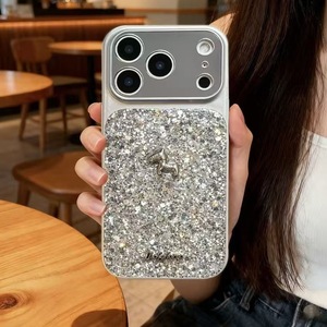 <span class=keywords><strong>Cover</strong></span> per <span class=keywords><strong>iPhone</strong></span> 17 Pro Max con Design a Cavallo, Glitter e Paillettes, Antiurto, Personalizzabile, per <span class=keywords><strong>iPhone</strong></span> 16 15 Plus - Product Image 2