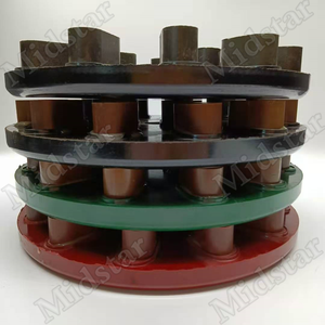 Midstar 8 polegadas resina moagem roda máquina manual para granito Midstar pedra abrasiva - Product Image 5