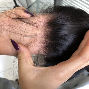 <span class=keywords><strong>Parrucca</strong></span> con Base in Seta e Pizzo Trasparente 13x4 per Donne, Indossabile in Qualsiasi Momento, 100% Capelli Umani Veri - Product Image 5