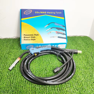 Antorcha de <span class=keywords><strong>Soldadura</strong></span> <span class=keywords><strong>MIG</strong></span> MB-36KD Refrigerada por Aire con <span class=keywords><strong>Gas</strong></span> <span class=keywords><strong>Inerte</strong></span> de Tungsteno <span class=keywords><strong>para</strong></span> Cobre y Latón con Conector Europeo <span class=keywords><strong>para</strong></span> Uso Industrial - Product Image 3