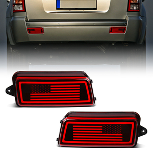 Reflector De Parachoques Trasero Izquierdo Para Jeep Grand Cherokee 2011-2021 - Reemplazo Directo, Evan-Fischer