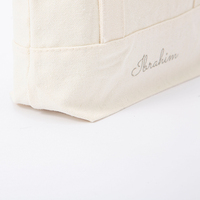 Borsa Tote in Tela di Cotone Personalizzabile con Logo, Nome o Citazione Stampata, Ecologica, per Fornitori all'Ingrosso, Borsa a Spalla per lo Shopping Quotidiano