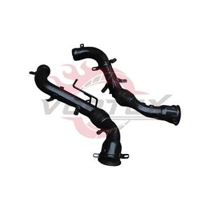 Vortex Ultra Lightweight Gradient Blue Titanium Full <b>Exhaust</b> System with Thermal Wrapped Headers for McLaren MP4-12C 650S 3.8T - Product Image 3